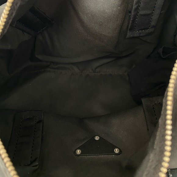 Prada black nylon duffle satchel bag - Picture 7 of 10